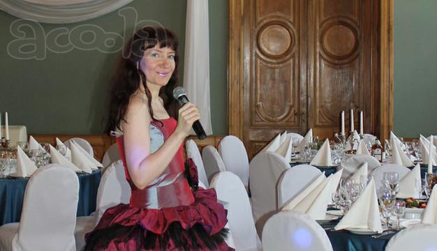 Тамада недорого с DJ, свет, дым, костюмы. Живая музыка.