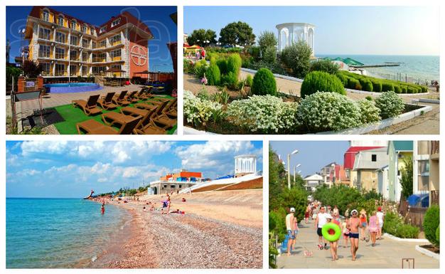 Отдых в Крыму у моря Коттедж Согдиана Николаевка База отдыха Скиф