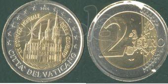 2 евро 2005 Ватикан