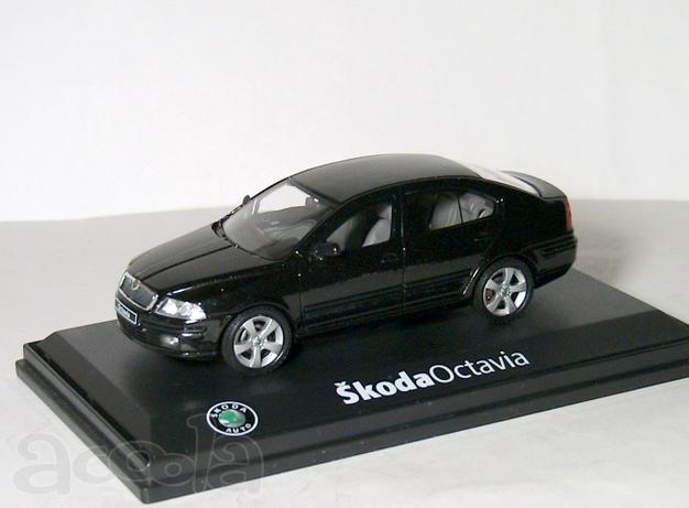 Skoda Octavia A5 1/43 Шкода Октавия 2005 Mk2 ДОрестайл 1:43 ЧЁРН. +вар…